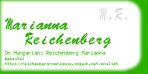 marianna reichenberg business card